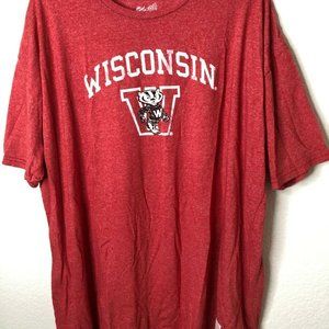 Elite Fan Shop Wisconsin Badgers Retro T-Shirt